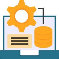 Database Icon Design vector