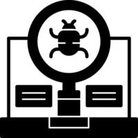Search Bug Icon Design vector