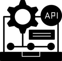 API Icon Design vector