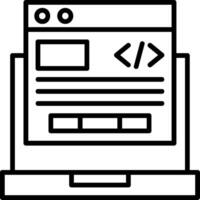 Programming Icon Design vector