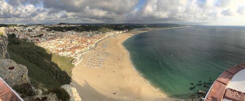 Praia de Nazare Portugal photo