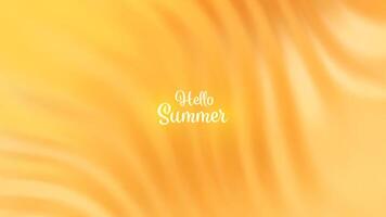 Summer gradient background. Bright colorful warm summer colors. Gradient background in yellow and orange colors with soft transitions. Great for covers, branding, poster, banner. illustration. vector