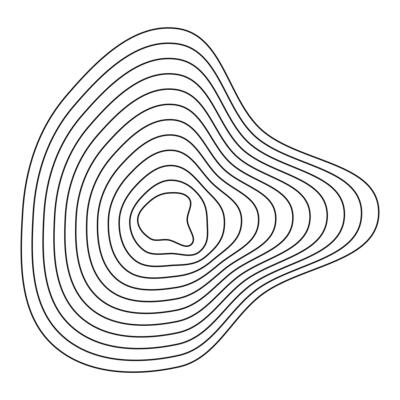 Wavy topography lines. Abstract contour art. Natural terrain patterns. Geometric elevation shapes.