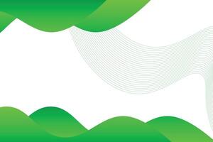 Abstract green background. Fresh color background. Style fluid vector