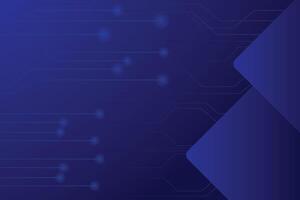 Dark blue background with shape modern. technology background vector
