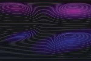 Contemporary wave graphics for design projects. Frequency equalizer visualization. Sleek and modern line art. Vectors illustration with wave effects. Soft curved lines, flowing design.