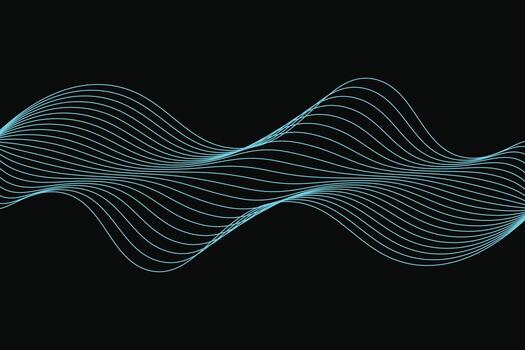 geometric simple minimalistic. topographic line round lines abstract. pattern of light blue lines. vector