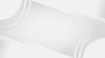 White background design with gray and silver colors. vector