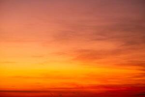 Beautiful , luxury soft gradient orange gold clouds and sunlight on the blue sky perfect for the background, take in everning,Twilight, Large size, high definition landscape photo