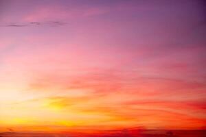 Beautiful , luxury soft gradient orange gold clouds and sunlight on the blue sky perfect for the background, take in everning,Twilight, Large size, high definition landscape photo