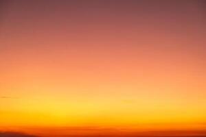 Beautiful , luxury soft gradient orange gold clouds and sunlight on the blue sky perfect for the background, take in everning,Twilight, Large size, high definition landscape photo