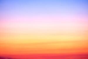 Beautiful , luxury soft gradient orange gold clouds and sunlight on the blue sky perfect for the background, take in everning,Twilight, Large size, high definition landscape photo