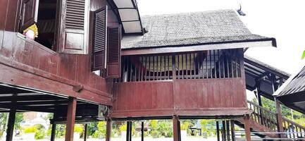 The Balla Lompoa Museum is the palace and center of government of the Gowa kingdom. South Sulawesi, Indonesia - August 7 2024 photo