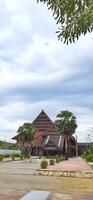 The Balla Lompoa Museum is the palace and center of government of the Gowa kingdom. South Sulawesi, Indonesia - August 7 2024 photo