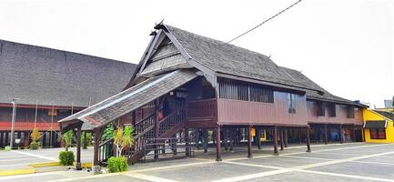 The Balla Lompoa Museum is the palace and center of government of the Gowa kingdom. South Sulawesi, Indonesia - August 7 2024 photo