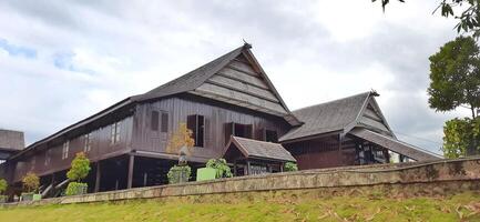The Balla Lompoa Museum is the palace and center of government of the Gowa kingdom. South Sulawesi, Indonesia - August 7 2024 photo