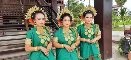 The Balla Lompoa Museum is the palace and center of government of the Gowa kingdom. South Sulawesi, Indonesia - August 7 2024 photo