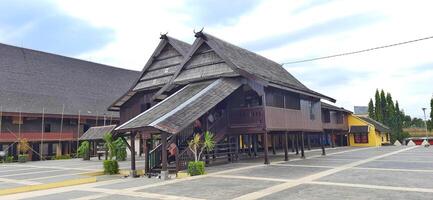 The Balla Lompoa Museum is the palace and center of government of the Gowa kingdom. South Sulawesi, Indonesia - August 7 2024 photo