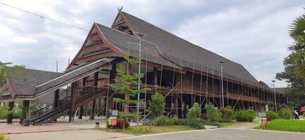 The Balla Lompoa Museum is the palace and center of government of the Gowa kingdom. South Sulawesi, Indonesia - August 7 2024 photo