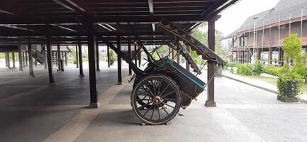 The Balla Lompoa Museum is the palace and center of government of the Gowa kingdom. South Sulawesi, Indonesia - August 7 2024 photo