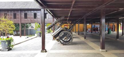 The Balla Lompoa Museum is the palace and center of government of the Gowa kingdom. South Sulawesi, Indonesia - August 7 2024 photo