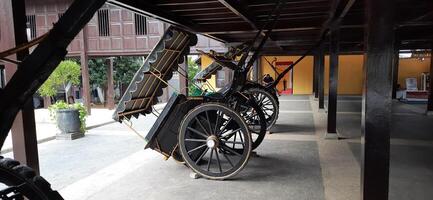 The Balla Lompoa Museum is the palace and center of government of the Gowa kingdom. South Sulawesi, Indonesia - August 7 2024 photo