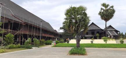 The Balla Lompoa Museum is the palace and center of government of the Gowa kingdom. South Sulawesi, Indonesia - August 7 2024 photo