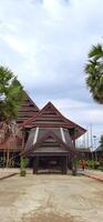 The Balla Lompoa Museum is the palace and center of government of the Gowa kingdom. South Sulawesi, Indonesia - August 7 2024 photo