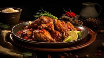 Delicious Chicken Adobo, a savory delight to enjoy photo