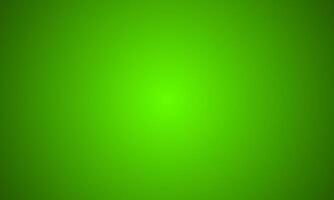 Abstract bright green color gradient spotlight background. Blurred gradation art backdrop template vector
