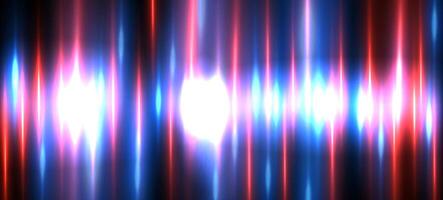 Abstract. Colorful glowing blue and red light effect. . vector