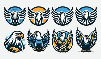 Versatile Eagle Designs for Apparel and Branding vector