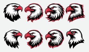 Eagle Head Clip Art for Unique Graphic Design and Branding vector