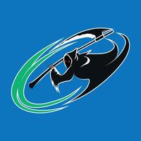 Reaper with Scythe vector