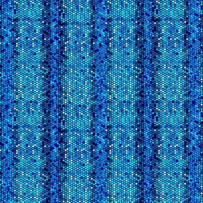 Abstract Blue Sequin Pattern Background