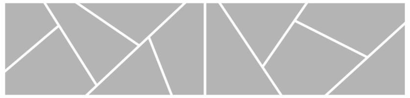 comics page grid layout abstract photo frames vector