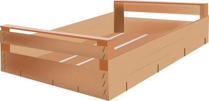 crates containers for the transport of food and more vector