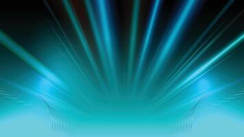 Abstract background light showcase futuristic with scenic lights technology user interface Blue vector