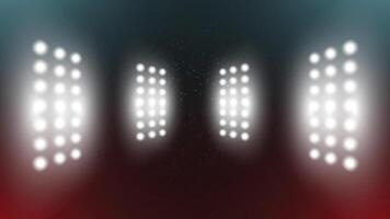 Abstract technology red blue background stadium stage hall with scenic lights of round futuristic technology vector