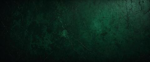 An abstract dark green grunge background offers a textured, edgy background for various designs. photo