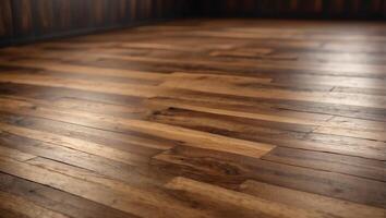 Parallel wooden parquet texture background, top view angle. photo