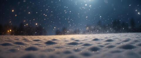 The original background image in the form of a light blizzard, snowfall. photo
