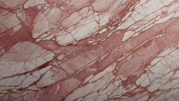 Natural Pink Marble High-resolution texture background. photo