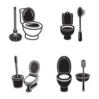 Clean and simple toilet symbol for toilet day vector