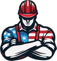 Labour Working icon, working, worker, manual, editable , illustrator,helmet vector