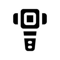 scanner icon. glyph icon for your website, mobile, presentation, and logo design. vector