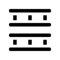 pallet icon. glyph icon for your website, mobile, presentation, and logo design. vector