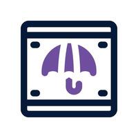 keep try icon. dual tone icon for your website, mobile, presentation, and logo design. vector
