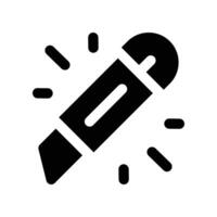 cutter icon. glyph icon for your website, mobile, presentation, and logo design. vector