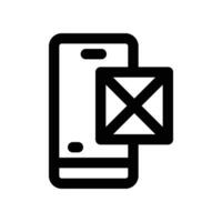 application icon. line icon for your website, mobile, presentation, and logo design. vector